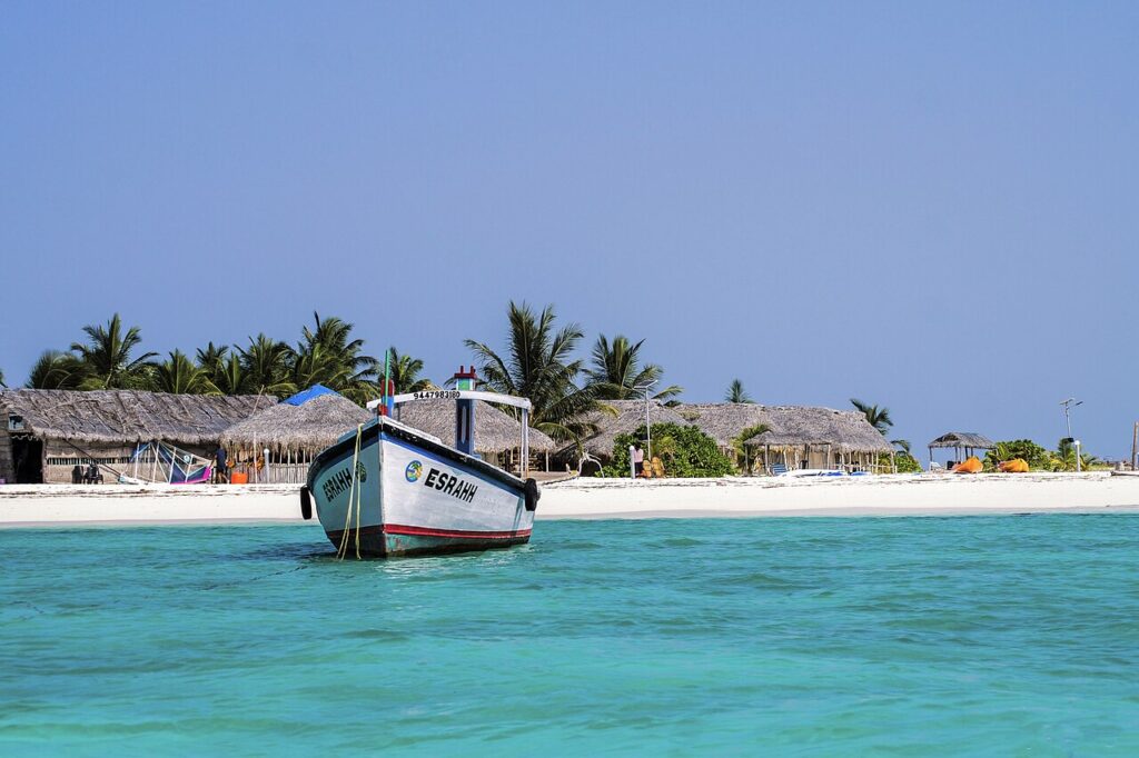 Bangaram Island in Lakshadweep