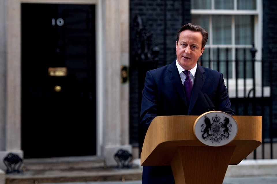 Foreign Secretary Lord David Cameron speaking about the deaths of Migrants at English channel