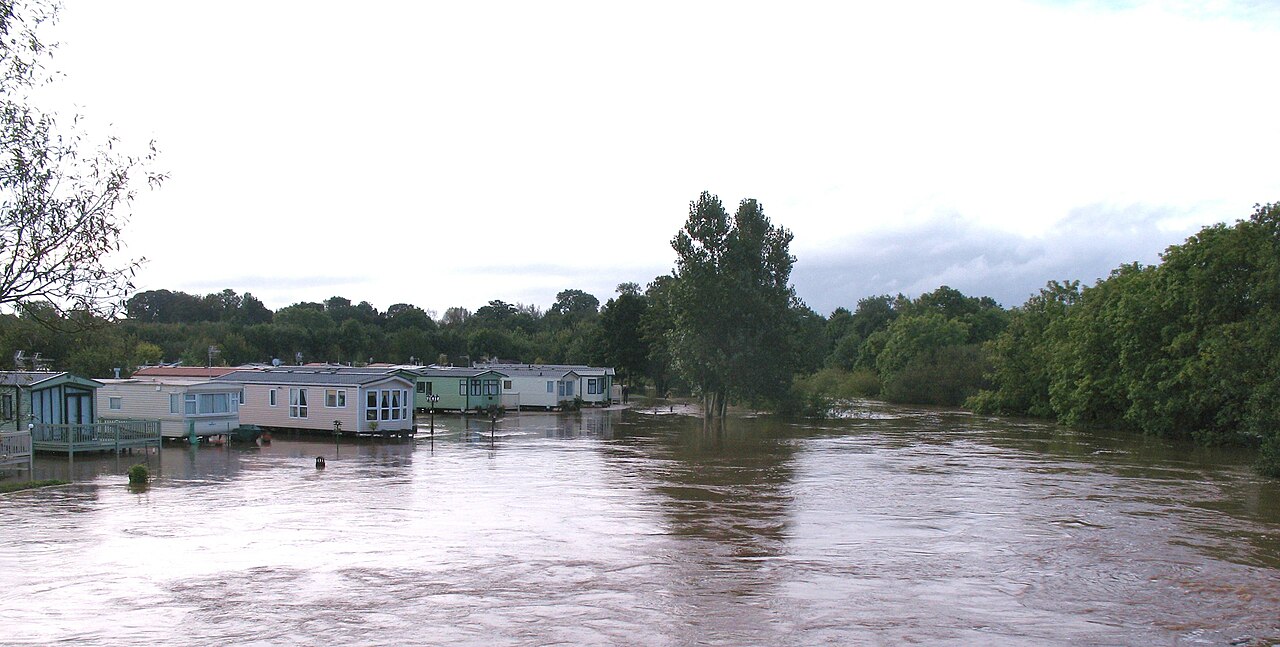 River Swale in flood