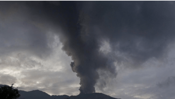 Mount Marapi volcanic eruption