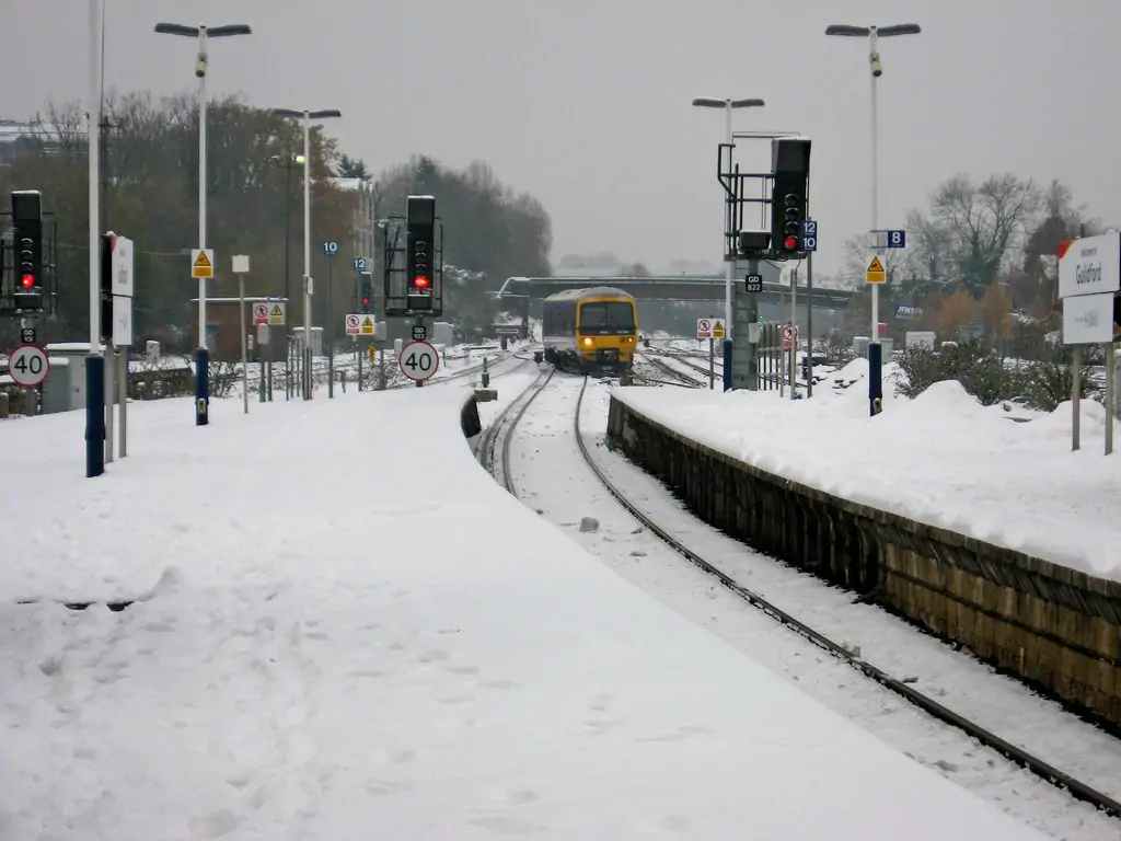Bitter Cold Showdown: UK Braces for Snow and Ice Onslaught! Meteorologists Sound Alarm as Yellow Alerts Blanket the North – What You Need to Know! 3 Train snow covered